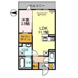 西小峯 徒歩4分 2階の物件間取画像